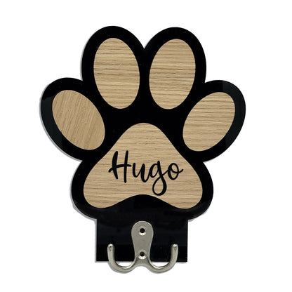 Dog Paw Hook Plaque for Leads