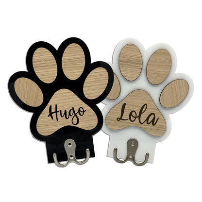 Dog Paw Hook Plaque for Leads