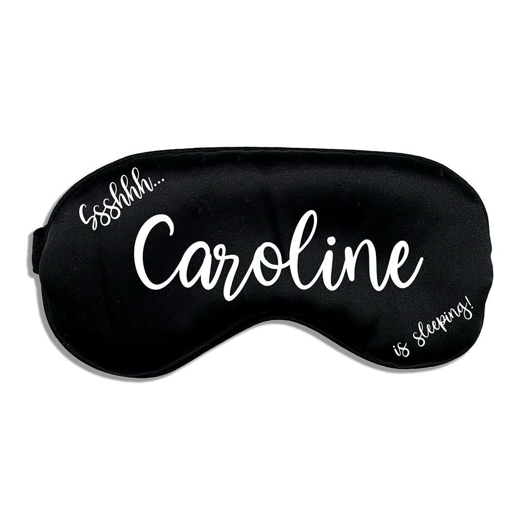 Personalised Satin Eye Mask