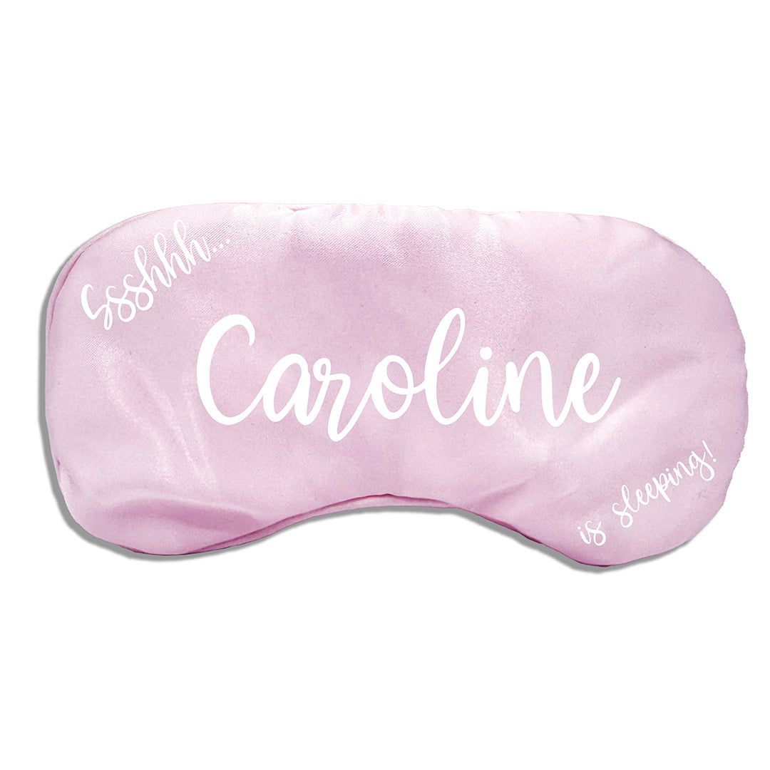 Personalised Satin Eye Mask