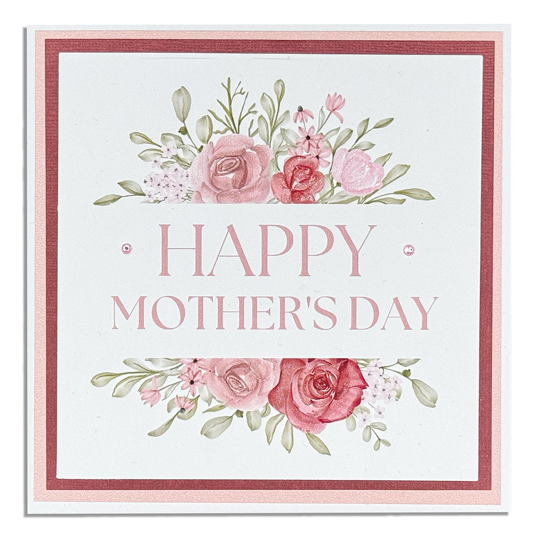 Happy Mother's Day Floral Greetings Card