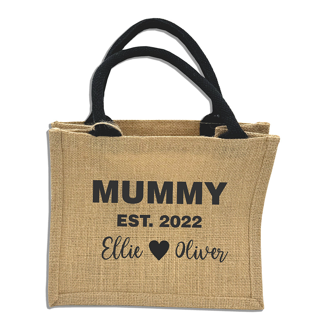 Mummy Established Jute Bag