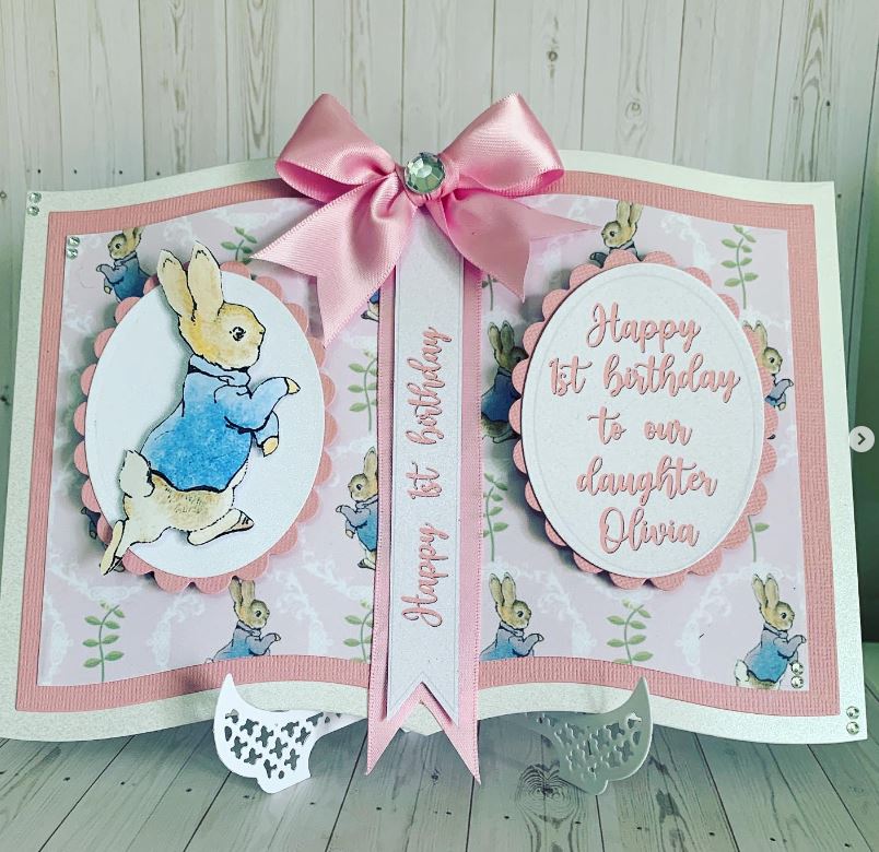 Personalised Peter Rabbit Book Card image 1