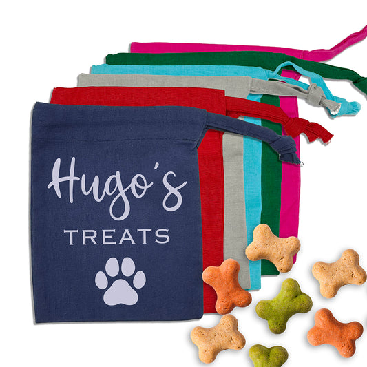 Pet Treat Drawstring Bag