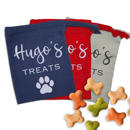 Pet Treat Drawstring Bag