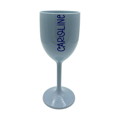 Personalised Small Plastic Wine Glasses - 300ml