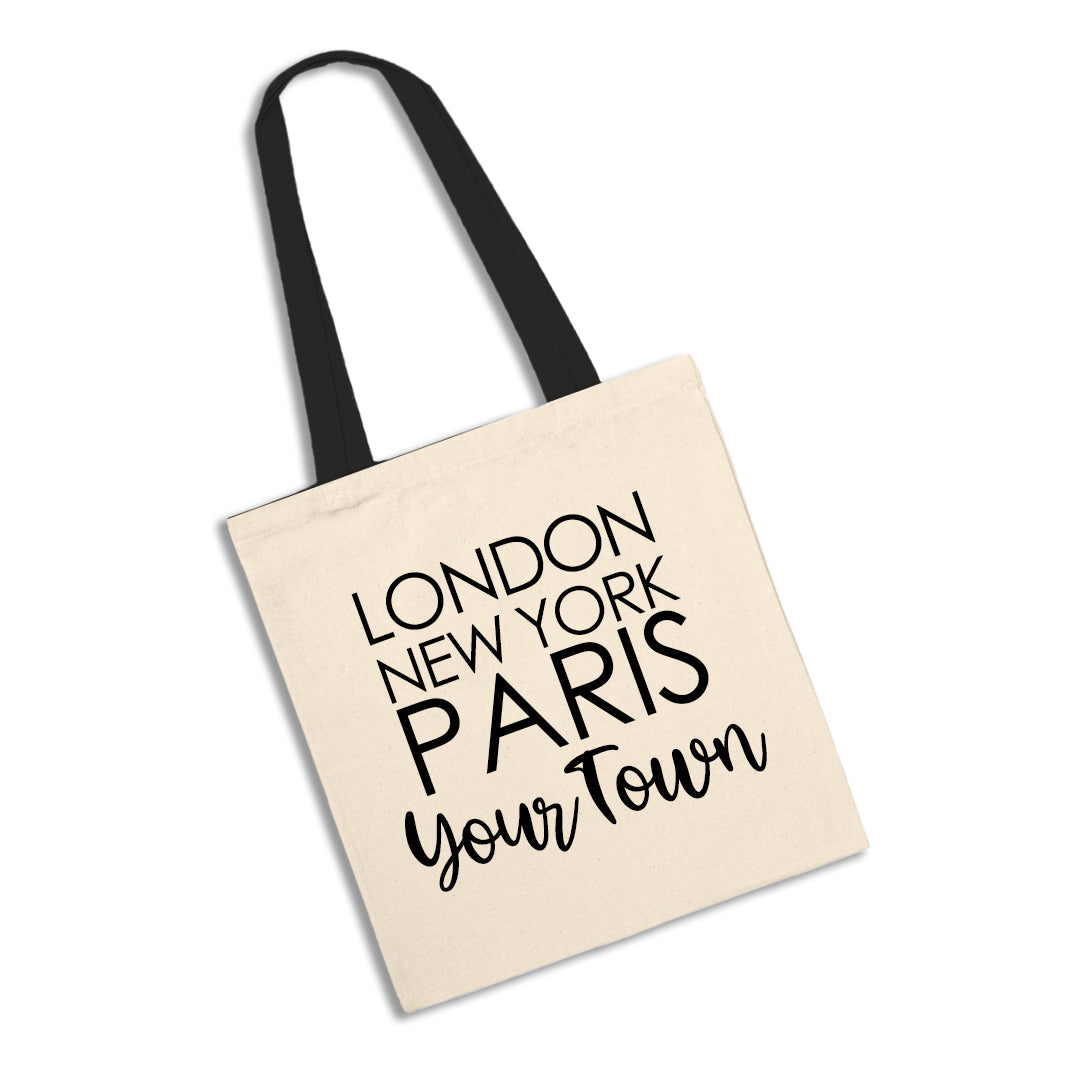 Fashion Capitals Tote Bag - Add Your Town