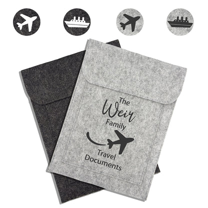 Personalised Travel Documents Wallet